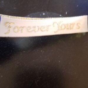 Blue and brown dress